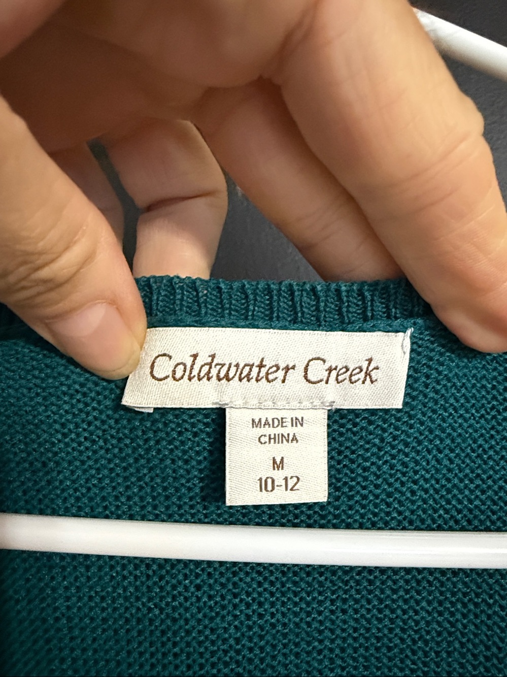 Coldwater Creek 90s Crewneck Tank Size: M 10-12 - Picture 3 of 5